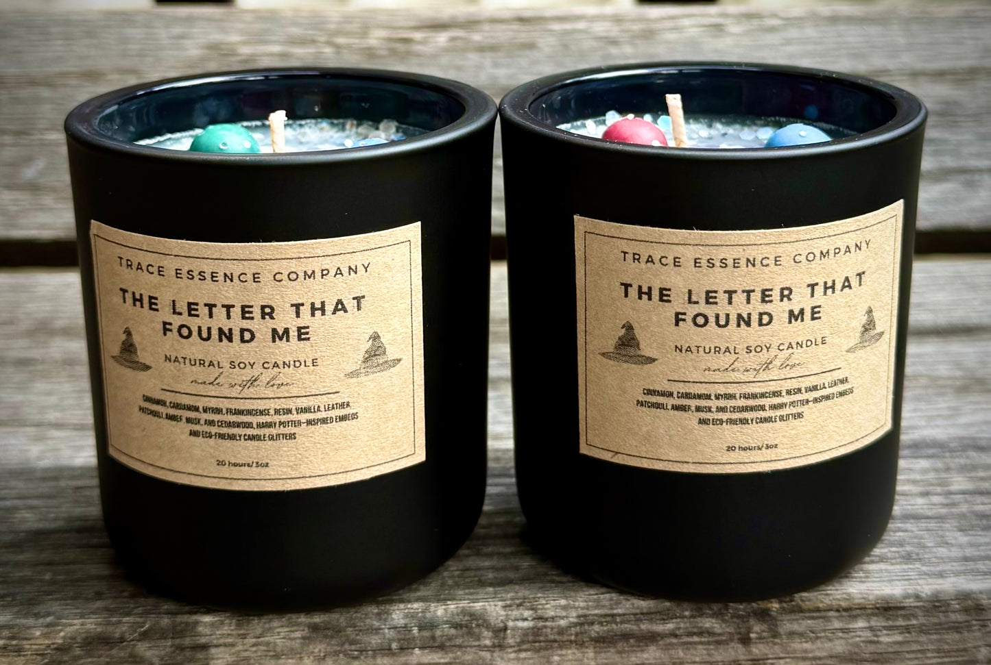 The Letter That Found Me (Harry Potter Candle)