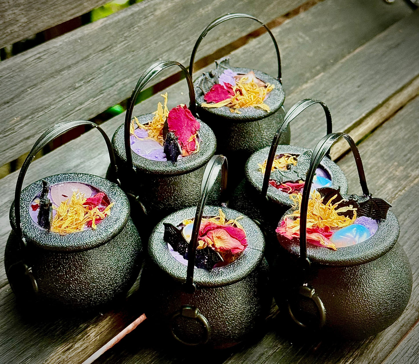 Witch's Violet Moondance Brew Cauldron