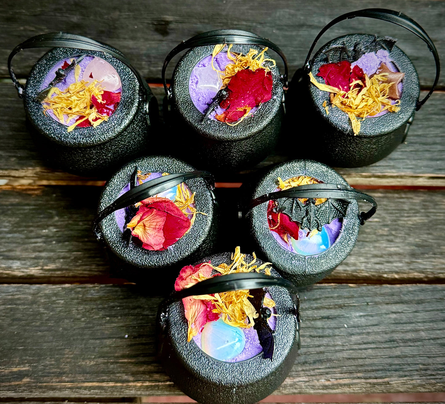 Witch's Violet Moondance Brew Cauldron