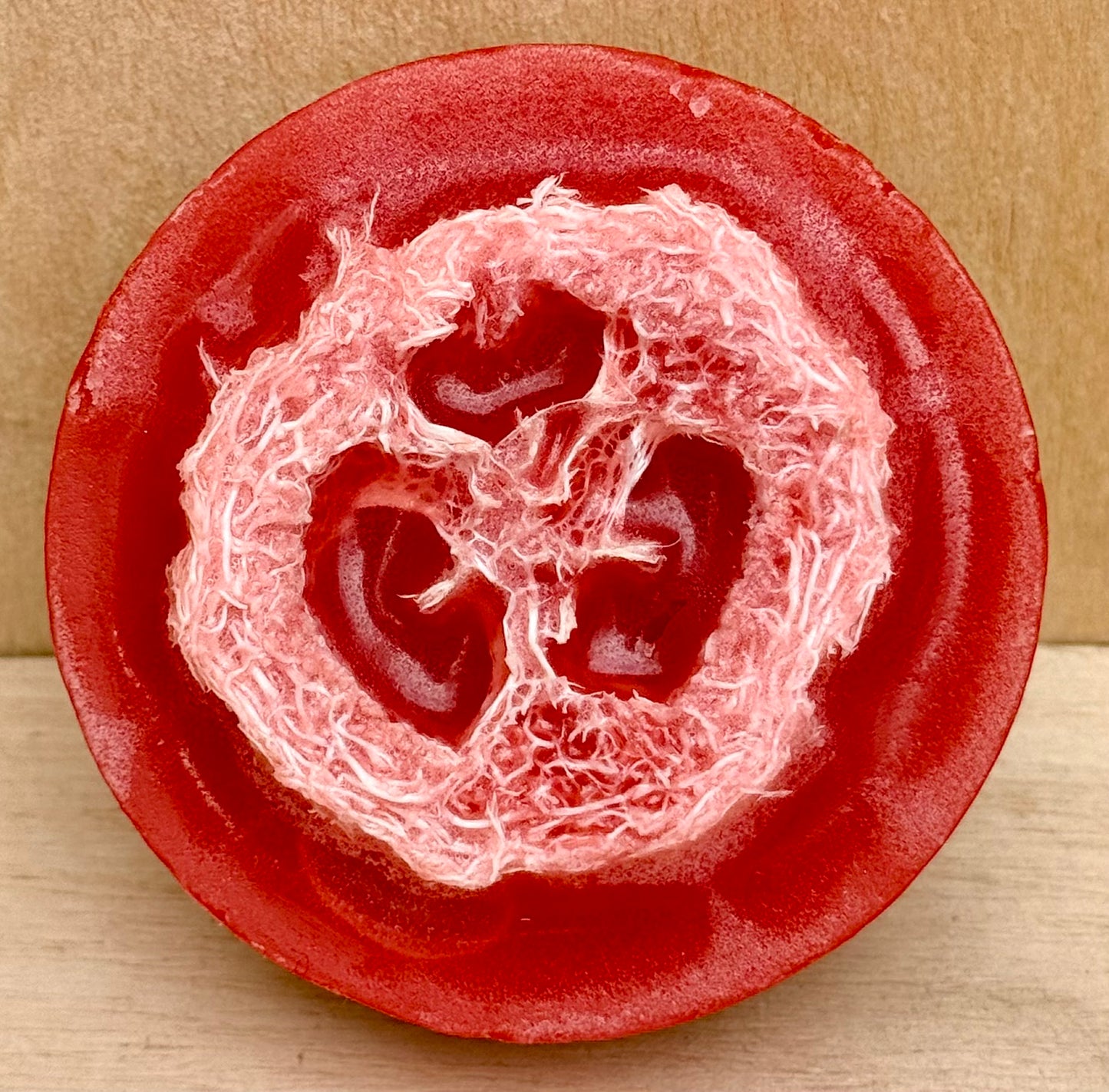 Cozy Cocoa Mint Loofah