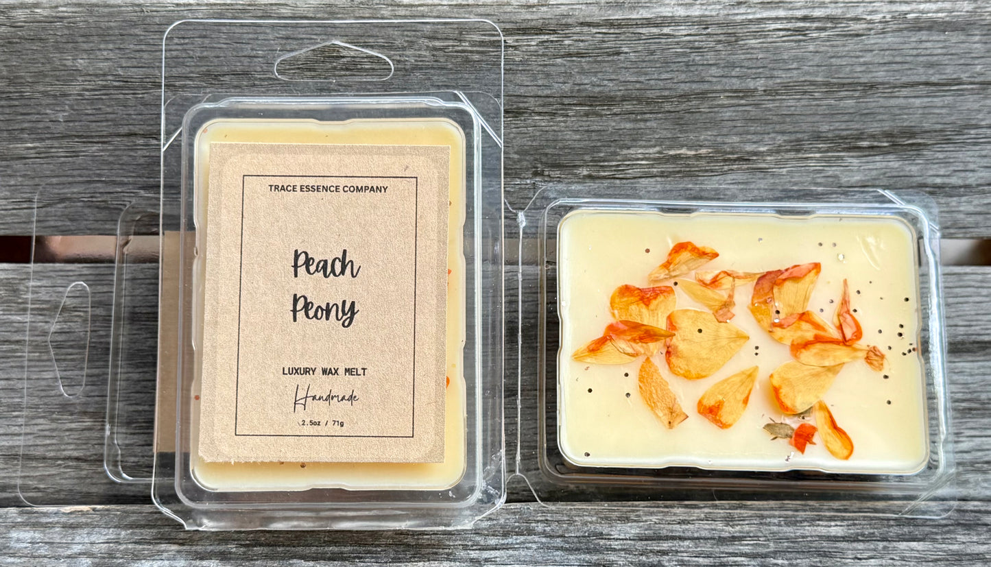 Peach Peony Wax Melt