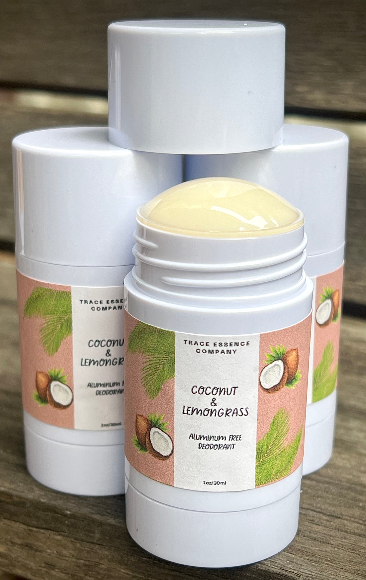 Coconut & Lemongrass Aluminum-Free Deodorant