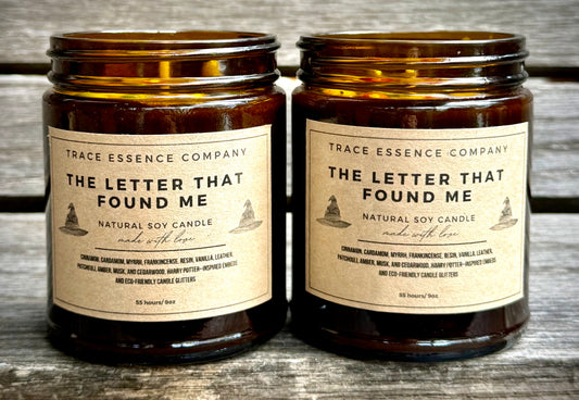 The Letter That Found Me (Harry Potter Candle)