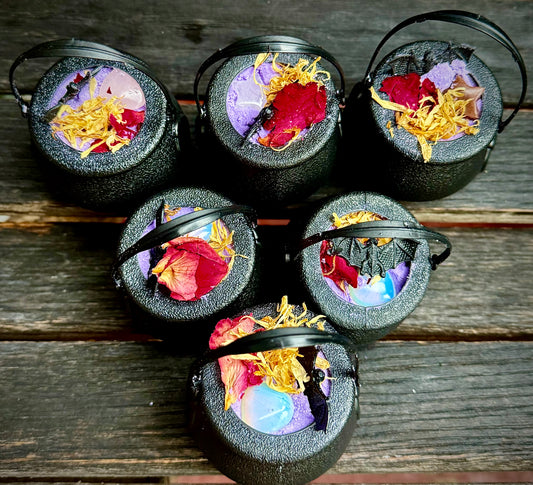 Witch's Violet Moondance Brew Cauldron