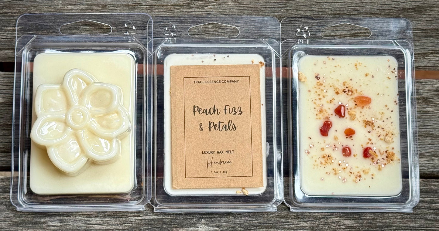 Peach Fizz & Petals Wax Melt