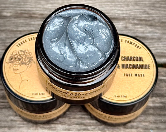 Charcoal and Niacinamide Face Mask