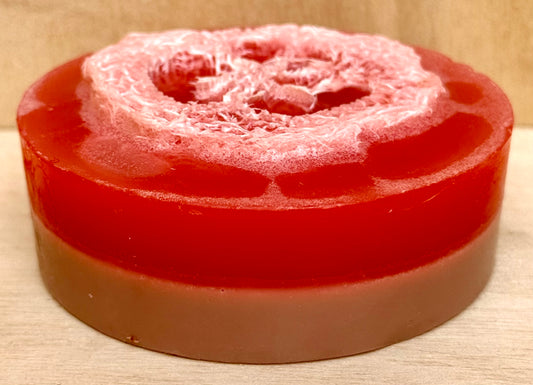 Cozy Cocoa Mint Loofah