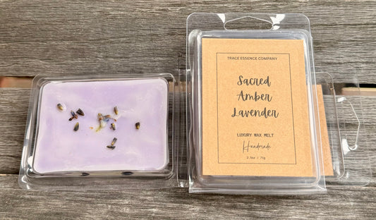 Sacred Amber Lavender Wax Melt