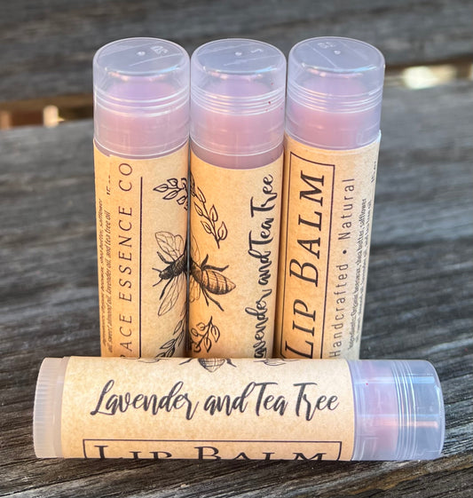 Lavender and Tea Tree Lip Balm